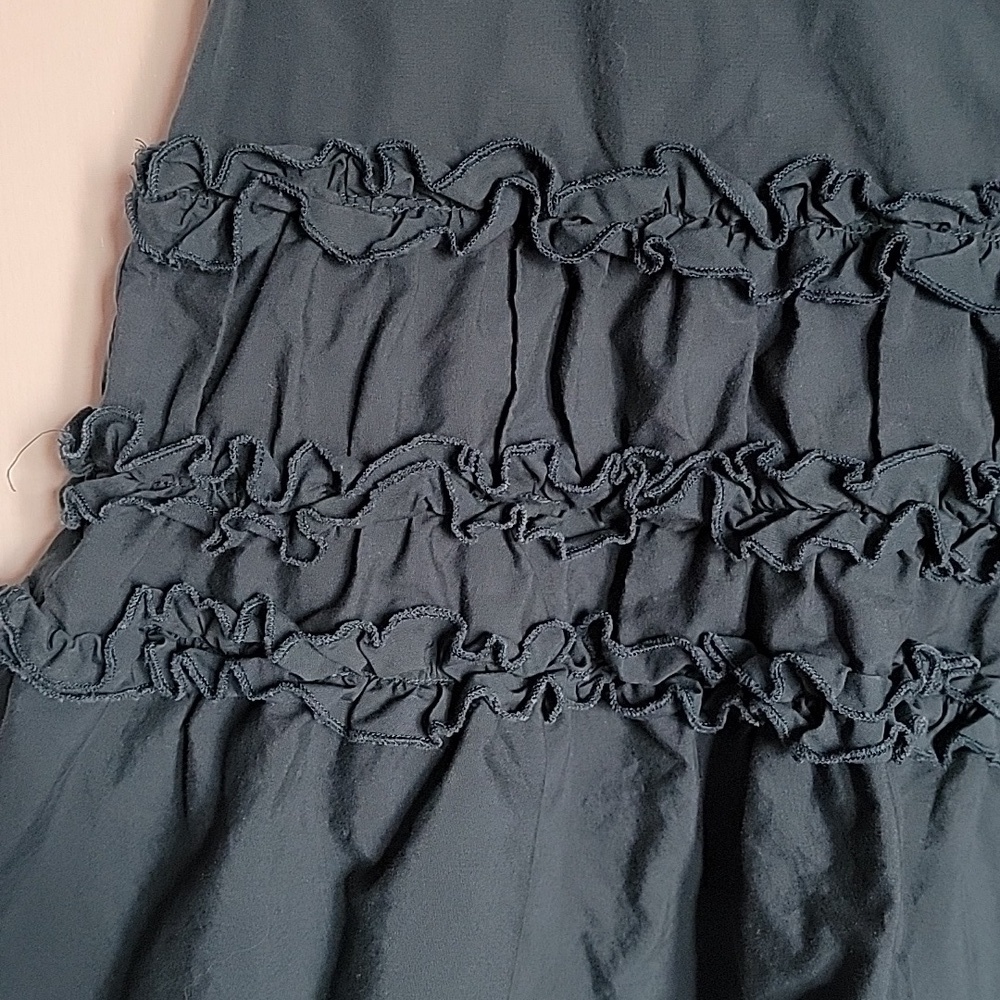 Ann Taylor LOFT skirt, 4P, dark green. - Picture 5 of 8